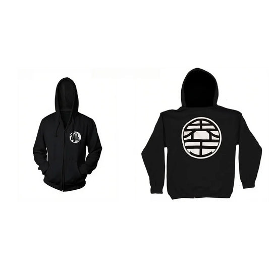 Dragon Ball: Men's and Women's Zipper Coat Hoodie Sweater  Animation Spring and Autumn New Warm Long-sleeved Top