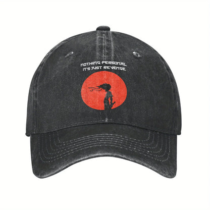 Afro Samurai: Baseball Cap For Unisex Casual Headwear Japanese anime Trucker Hats Adjustable