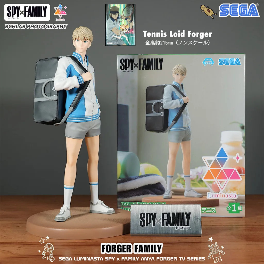 Spy x Family: Official SEGA Toy PM Series CODE White Movie Winter Outfit Statue Model Anya Yor Loid Forger Figure Anime Collectible