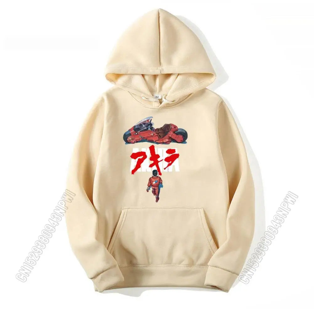 Akira: Synthwave Hoodie Sweatshirt 100% Hoodies Loose Fitness Style Hoody