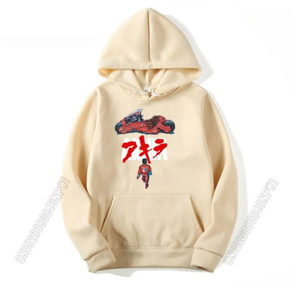 Akira: Synthwave Hoodie Sweatshirt 100% Hoodies Loose Fitness Style Hoody