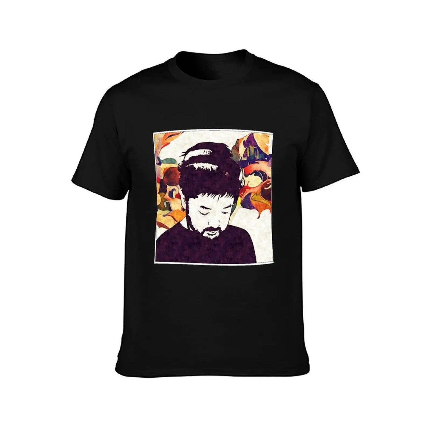 Samuari Champloo: Nujabes Plain (Color) T-Shirt Work Utility Casual Tee Shirt