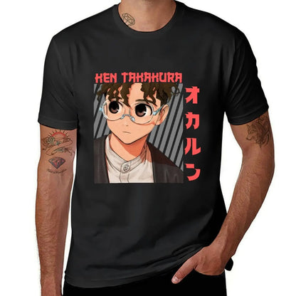 Dandadan: Okarun In Japanese - Ken Takakura T-shirt anime clothes new edition sublime