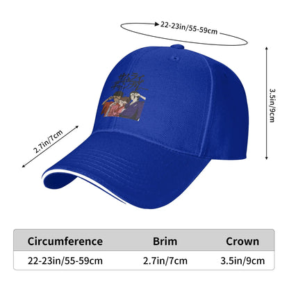 Samurai Champloo: Casual Baseball Cap Main Characters Trucker Hat For Female Male Dropshipping Street Style Baseball Caps