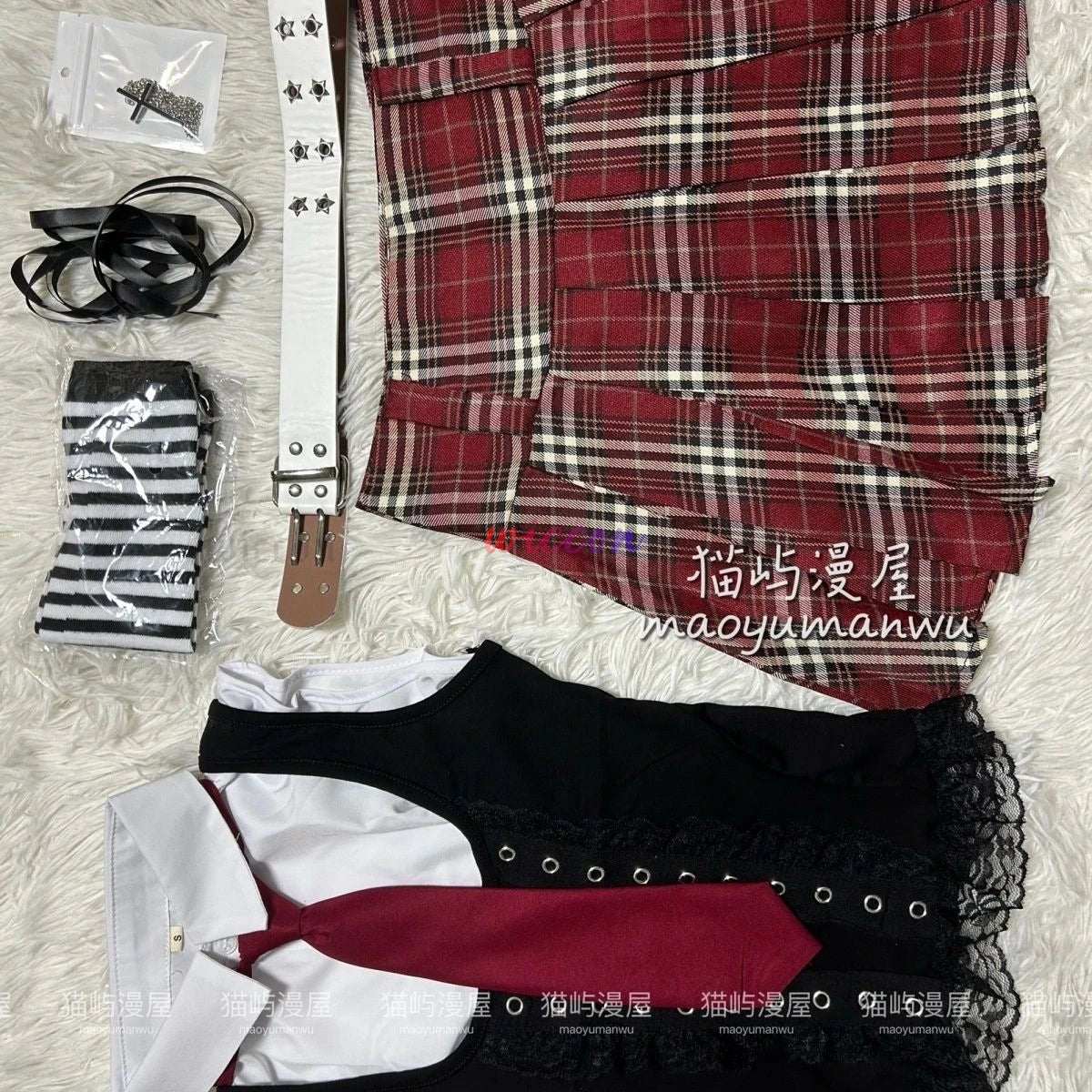 Death Note:Misa Cosplay  Misa Amane Cosplay Costume Daily Sexy Dress Subculture Necklace y2k jirai kei GothLoli Uniform Wig