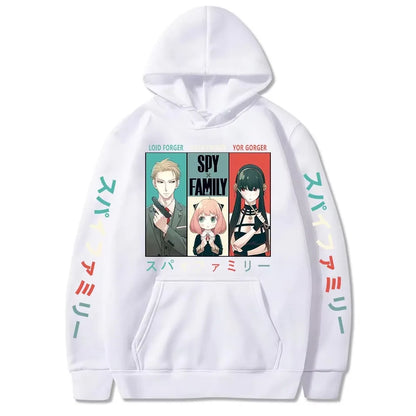 Spy x Family: Hoodie Fashion Hooded Sweatshirts Women Clothes Girls Casual Hoody Anya Forger Pullovers Anime Cartoon Print Tops