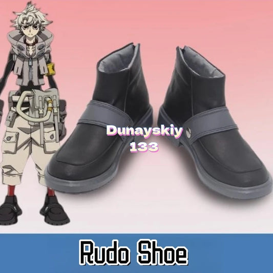 Gachiakuta: Rudo Surebrec Anime Cosplay Costume - Akuta Cleaners Uniform with Hoodie & Gloves, Perfect Props for Halloween