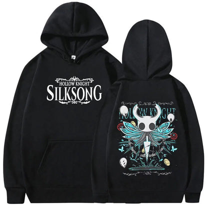 Hollow Knight: Silksong Game 2025 Hoody Men Gothic Fashion Aesthetic Clothing Sweatshirt Casual Loose Oversized Long Sleeve Hoody