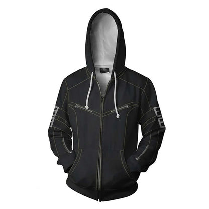 Jujutsu Kaisen: 3D Hoodie Sweatshirts Jujutsu Kaisen Satoru Gojo Itadori Yuji Fushiguro Megumi Cosplay Men Coat Outfit