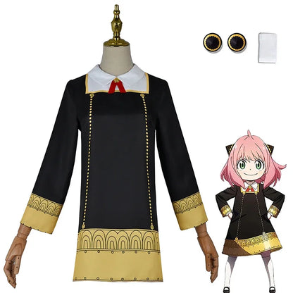 Spy X Family : ADULT DY20Anime Cosplay Costume Yor Forger Sexy Dress Loid Forger Light Green Suit Anya Kawaii Outfit Carnival Party Wig