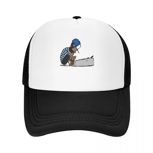 J Dilla: Design art Baseball Cap golf hat genuine Hood hats on offer Woman Hats Men's