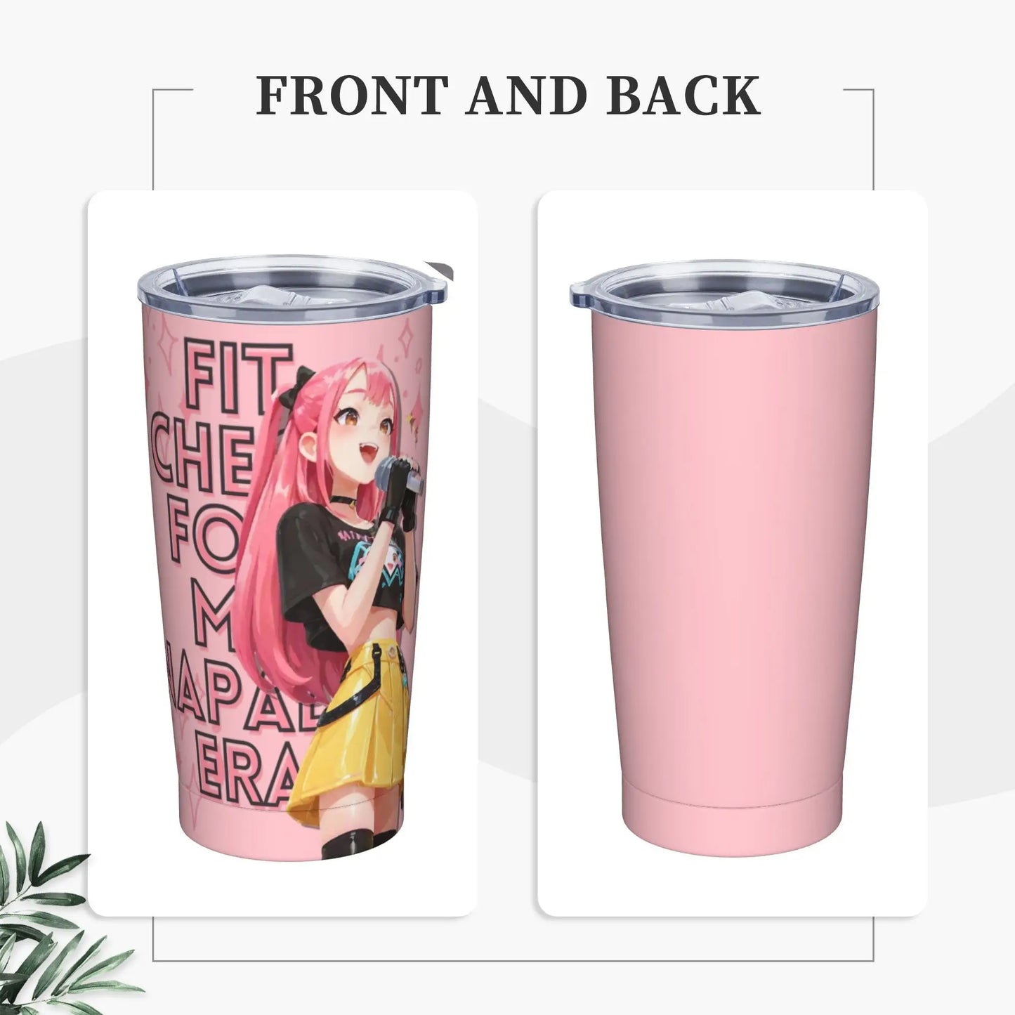 K-Pop Demon Hunters - Zoey  Tumbler Vacuum Insulated  Thermal Cup Stainless Steel Double Wall Mug Hot Cold Drink
