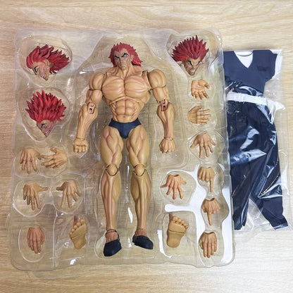 Baki: Hanma Son Of Ogre Action Figure Hanma Yuujiro Figurine Ko Fighting PVC Collection Anime Yujiro Figures Model Toys Gifts