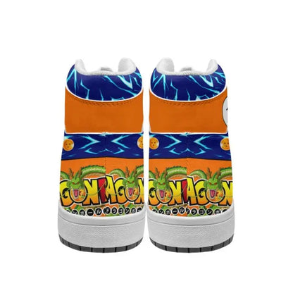 Dragon Ball Z: Super Anime Son Goku Sneakers Cartoon Printing Comfortable Flat Shoes Casual Shoes Basketball Shoes Birthday Gift