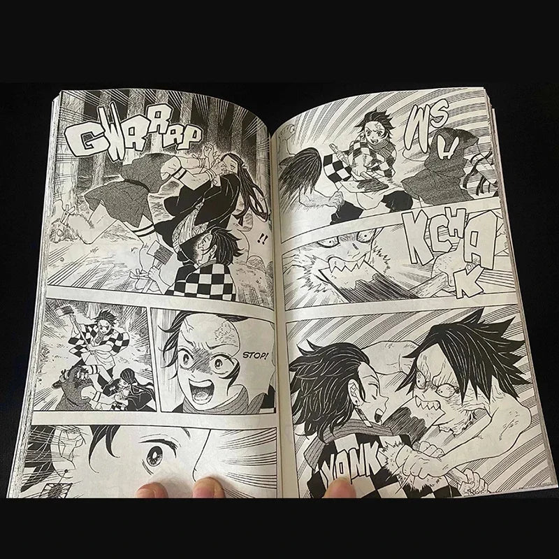 Demon Slayer :  English - Vol 1-23 Japan Youth Teen Fantasy Science Mystery Suspense Manga Comic Book Manga Books in