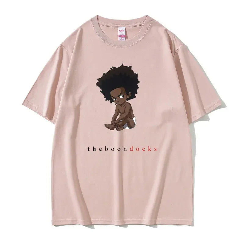 The Boondocks: Graphic Tshirt Funny Men Women Cosplay Rapper The Notorious Big Ready To Die Print T-shirts Biggie Smalls T Shirt