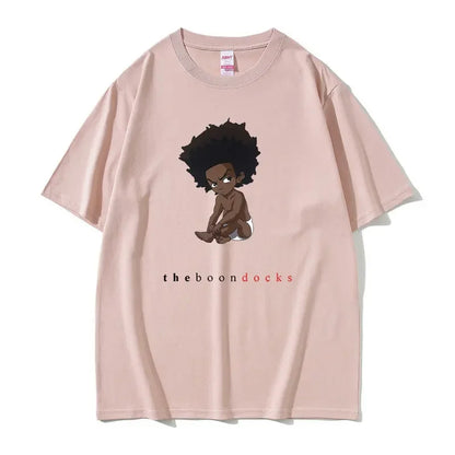 The Boondocks: Graphic Tshirt Funny Men Women Cosplay Rapper The Notorious Big Ready To Die Print T-shirts Biggie Smalls T Shirt