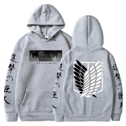 Attack On Titan: Anime Zipper Hoodie Sports Coat Sportswear Role Playing Women Sportswear Autumn Hoodie Fashionable Hoodie Rtable Womens Clothing