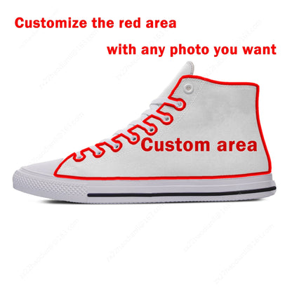 My Hero Academia : Volume 1 Kirishima Eijiro Casual Cloth Shoes High Top Lightweight Breathable 3D Print