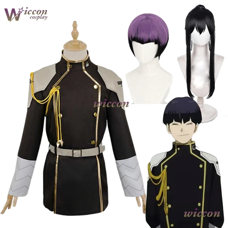 Kaiju No. 8: Team Cosplay Anime Sosuke Hoshino Mina Ashiro Team Boys Girls Costume Costume Halloween Carnival Theme Role Play