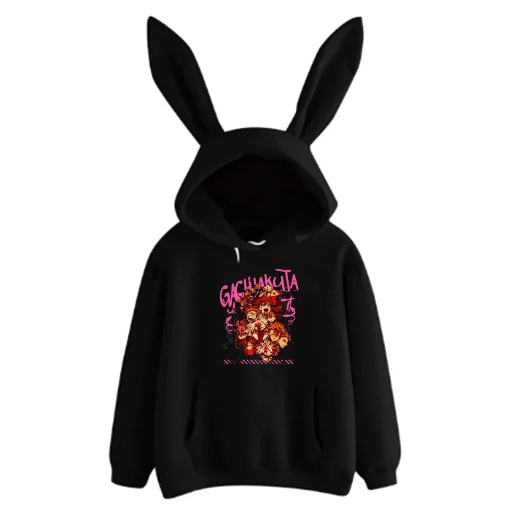 Gachiakuta hoodies women anime sweatshirt japanese anime 2000s tops harajuku Female Pockets