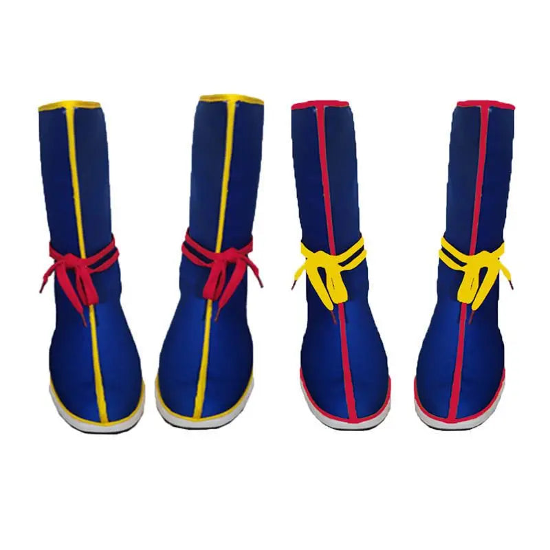 Dragon Ball: Super Saiyan Shoes Son Goku Cosplay Long Boots Stage Comic Show Performance Shoes Anime Holiday Gift
