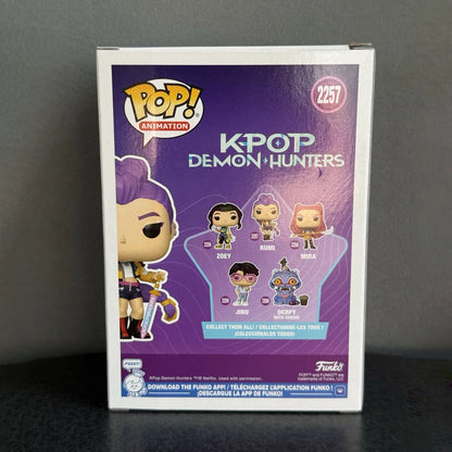 KPop Demon Hunters: Derpy with Sussie (Glow)Figure Funko Pop! #2260 Official Authentic Limited Edition Figures KPop Fans Gift Toy
