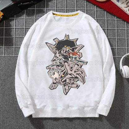 Gachiakuta: Tome Anime Hoodies Sweatshirts Hooded Boys Men/women Classic Cartoon printed Clothes Custom