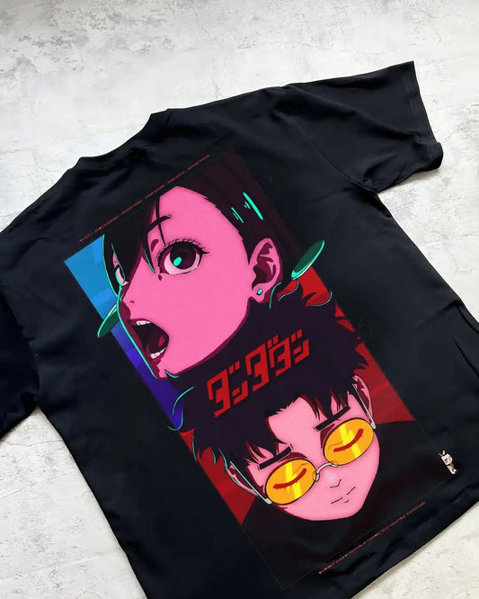 Dandadan: T-Shirt Women Men Oversized Y2k Short Sleeve Funny Anime Pure Cotton Casual Harajuku Streetwear Female Male Clothing
