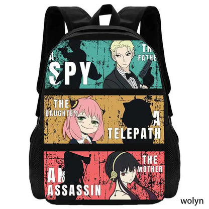 Spy X Family: Backpack for School Bags for Light Weight Backpack
