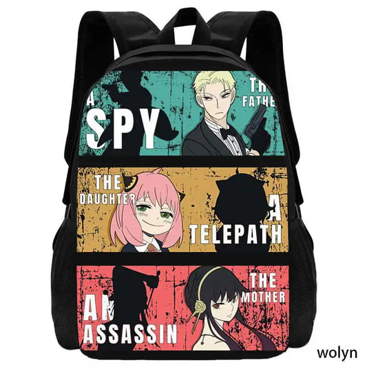 Spy X Family: Backpack for School Bags for Light Weight Backpack