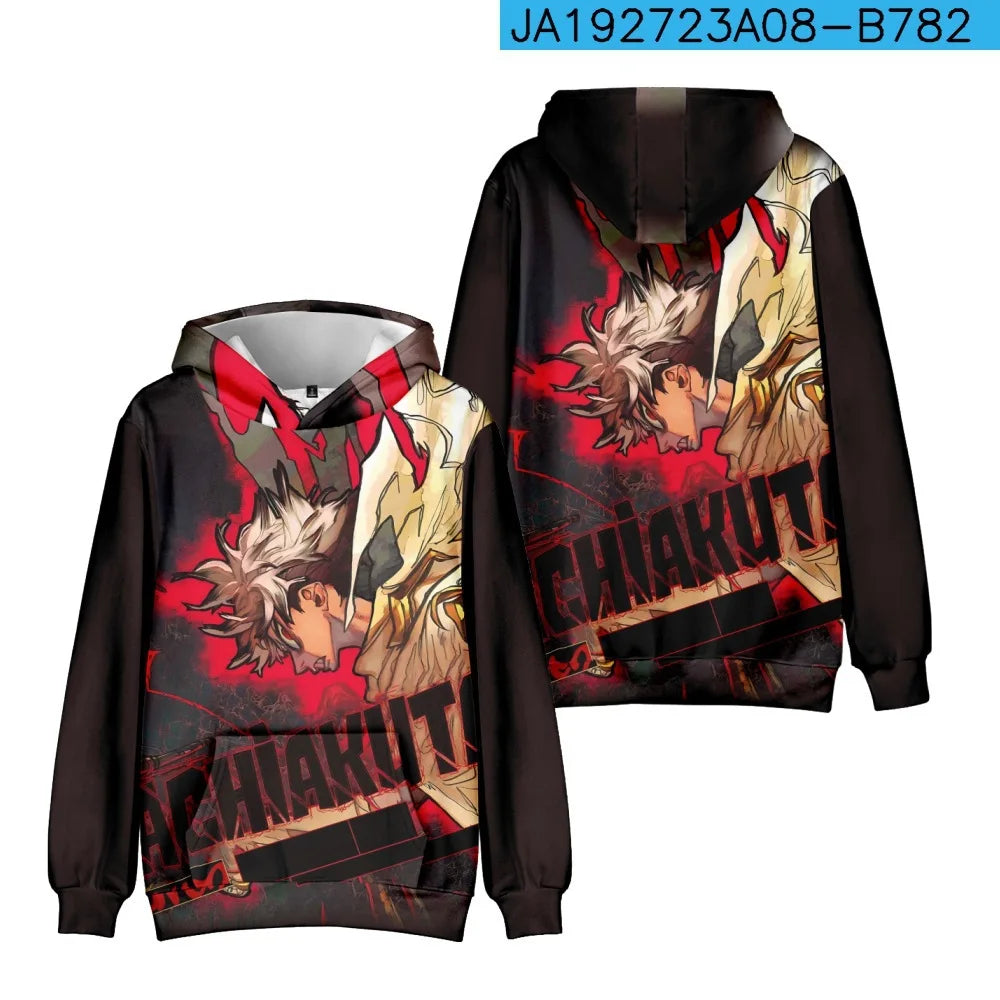 Gachiakuta: 3D Print Hoodies Men Women Casual Fashion Oversized Sweatshirts Hoodie Male Pullovers Tracksuit Clothing