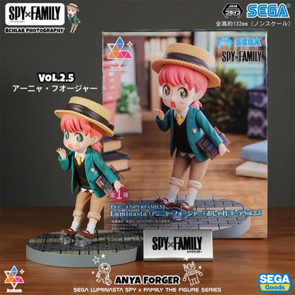 Spy x Family: Official SEGA Toy PM Series CODE White Movie Winter Outfit Statue Model Anya Yor Loid Forger Figure Anime Collectible
