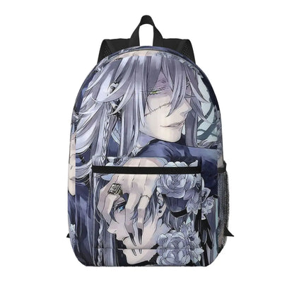 Black Butler: Undertaker Backpack Boys Girls BookBag Children School Bag Laptop Shoulder Bags for Men Women
