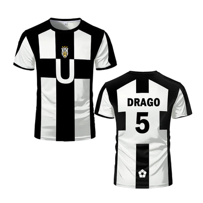 Blue Lock: Ubers Jerseys Summer Soccer T Shirts Cosplay Uniforms Barou Aiku T Shirt Unisex Street Wear Tops AIKU