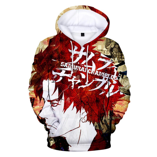 Samurai Champloo:  Hoodie Unisex 3D Sweatshirt Women Men Tracksuit Harajuku Streetwear Japanese Anime Clothes Plus Size