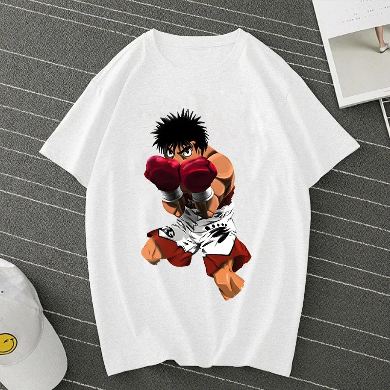 Hajime No Ippo: Kamogawa Boxing Gym T Shirt- Ippo Makunouchi KGB