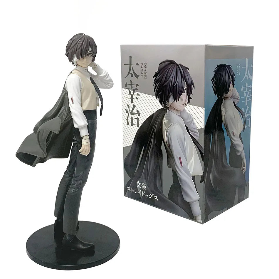 Bungo Stray Dogs:  7-22cm Dazai Osamu Noodles Press Figure Japanese Cartoon Figurines Collection Cute Toys