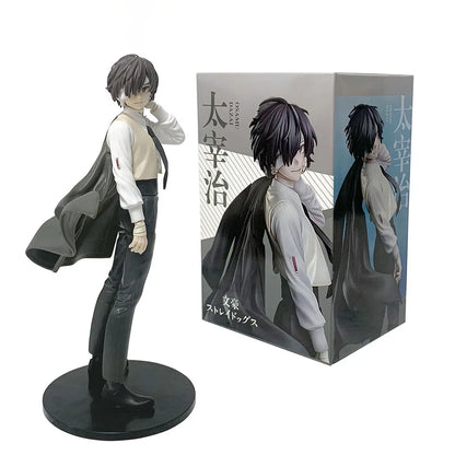 Bungo Stray Dogs:  7-22cm Dazai Osamu Noodles Press Figure Japanese Cartoon Figurines Collection Cute Toys