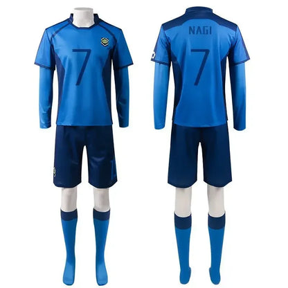Blue lock: Costume Men Women Seishiro Nagi Isagi Yoichi  Jacket Pants Track Suit Sportswear Tracksuit Unisex School Uniform