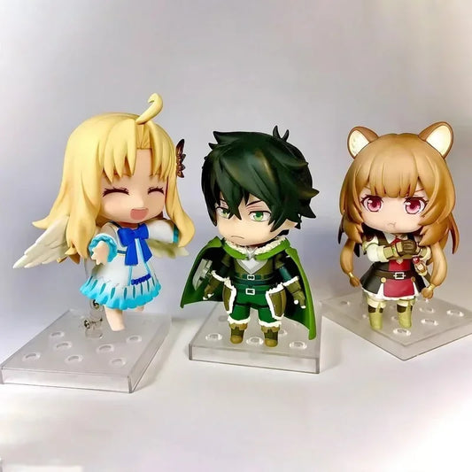 The Rising Of The Shield Hero: Shield Hero Anime Figue 10cm 1295# Filo 1136# Raphtaria Figure Pvc Action Figurine Collection Mode