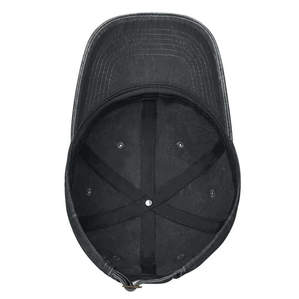 Afro Samurai:  Sword & Moon Print denim Hat Lightweight Cap Female Baseball Cap For Men