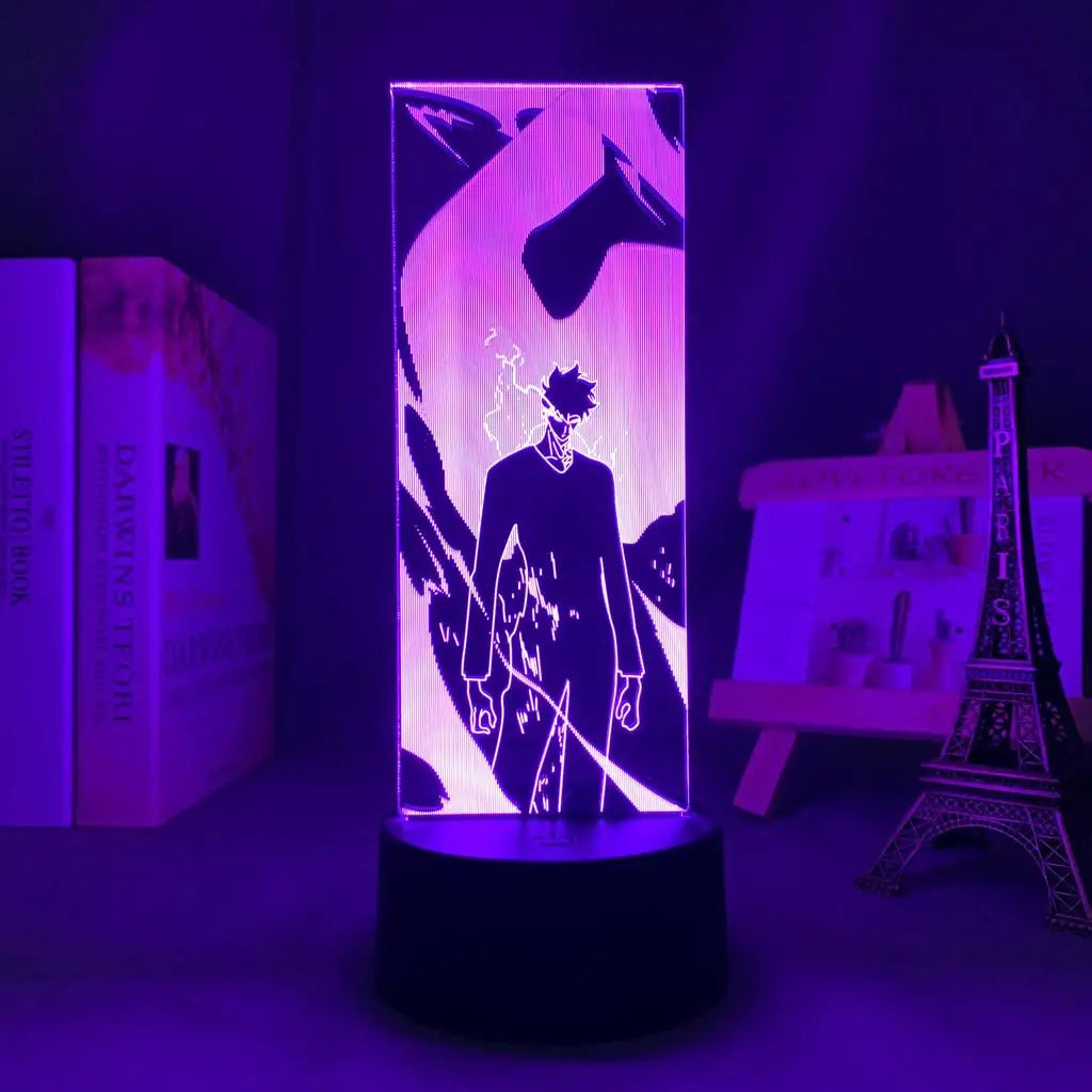 Solo Leveling: Led Light Acrylic Glowing Stand Sung Jin woo Action Figure