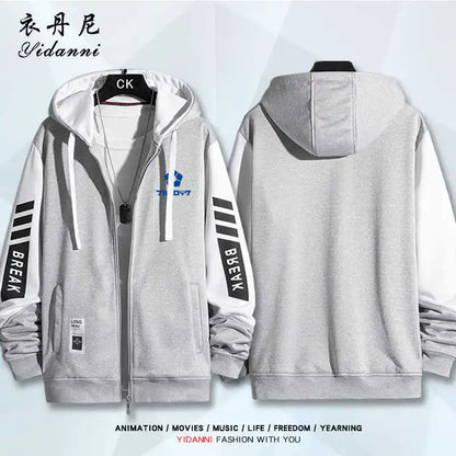 Blue Lock:  Mikage Reo Isagi Yoichi Nagi Seishiro Cosplay Jacket Zipper Hoodie Women Men Fashion Hooded Coat Couple Tops Gift
