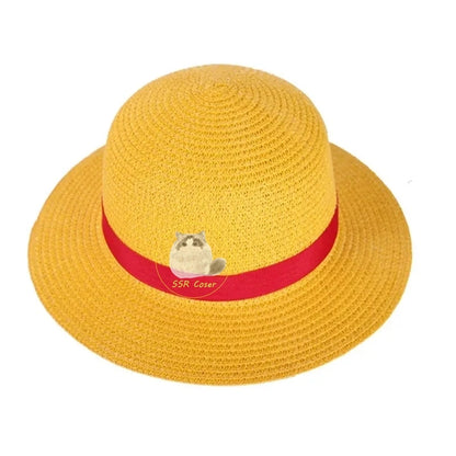 One Piece: Anime Luffy Cosplay Costume, Wano Country Monkey Cosplay Kimono pour hommes adultes chapeau cardigan rouge, olympiques Halloween