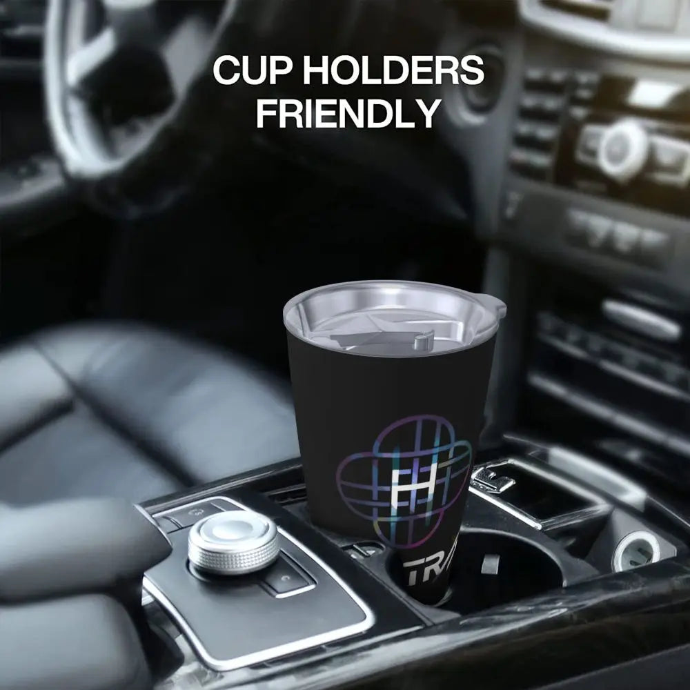 KPop Demon Hunters - Derpy  Insulated Tumbler with Lid Vacuum Thermal Mug Outdoor Travel Car Bottle Cup, 20oz