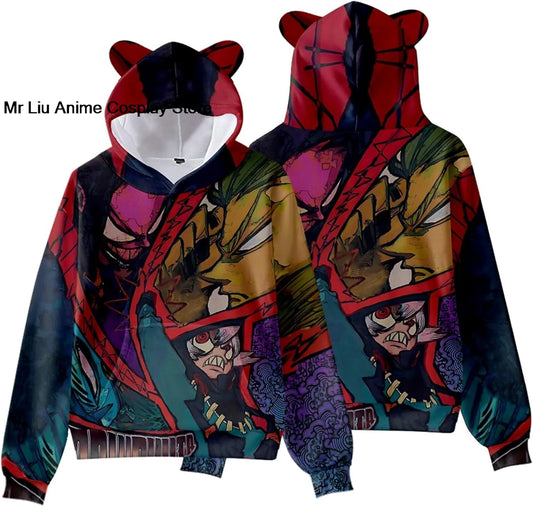 Gachiakuta: Hoodie Sweatshirt Sweater Costume Clothing Pullover Hooded with Ear Hat