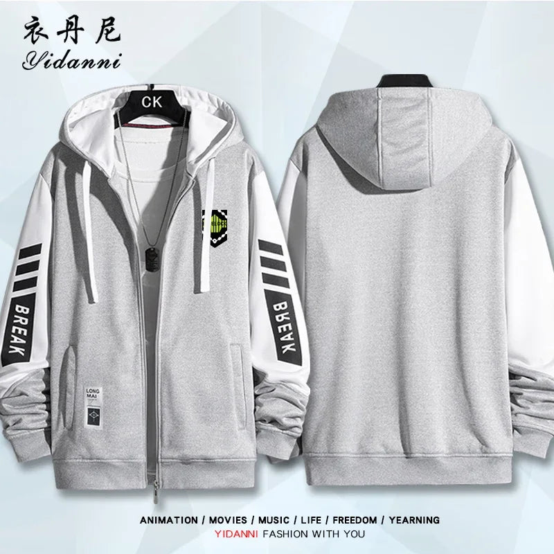 Blue Lock:  Mikage Reo Isagi Yoichi Nagi Seishiro Cosplay Jacket Zipper Hoodie Women Men Fashion Hooded Coat Couple Tops Gift