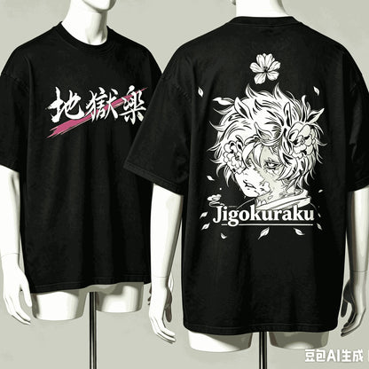 Hell's Paradise: Lover T-shirt Harajuku Cotton New Model High Street Retro Fashion Oversized Unisex hot product Comfortable