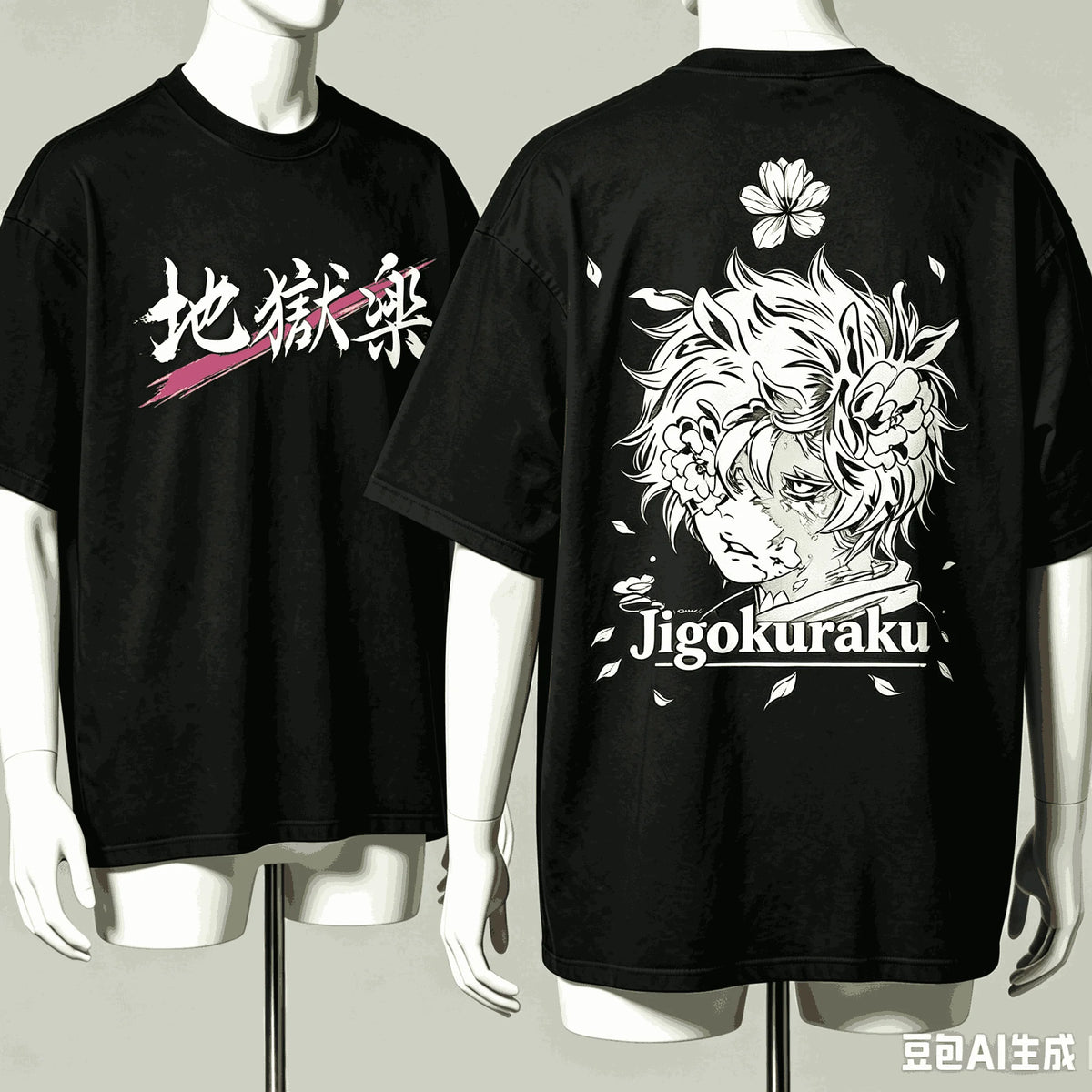 Hell's Paradise: Lover T-shirt Harajuku Cotton New Model High Street Retro Fashion Oversized Unisex hot product Comfortable